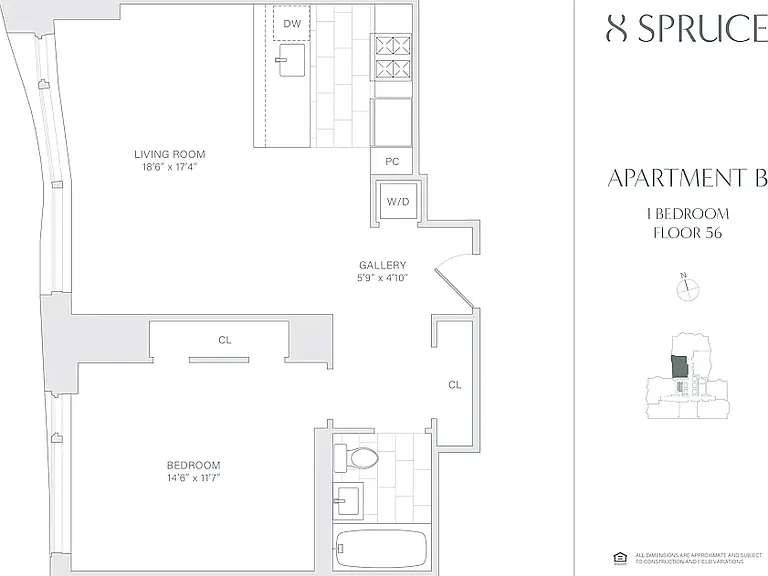8 Spruce St #56B — Photo 16