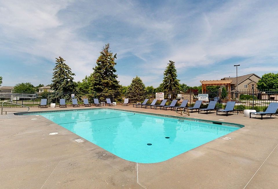 Dive into relaxation at our sparkling swimming pool.