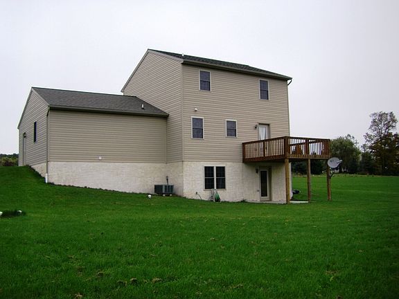 Rear Of Home