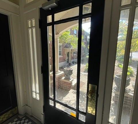 Front door to our 1113 Ray Ave building. This building is over 100 years old in the HEART of the Highlands area!