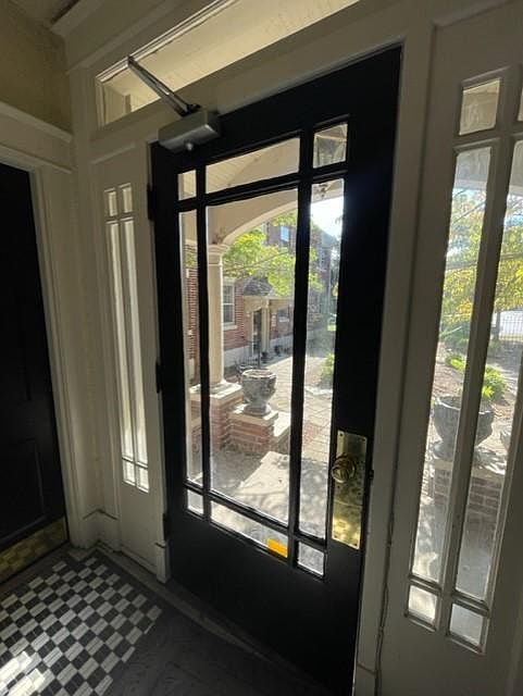 Front door to our 1113 Ray Ave building. This building is over 100 years old in the HEART of the Highlands area!