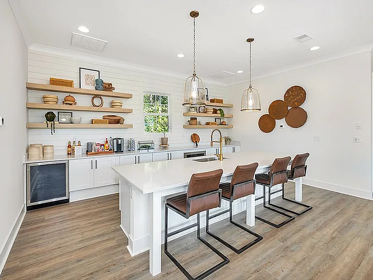 Resident Clubroom with ample seating for entertainment