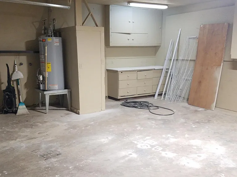 Two car garage