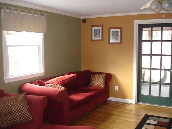 Open Living Room w/Hardwood Floors