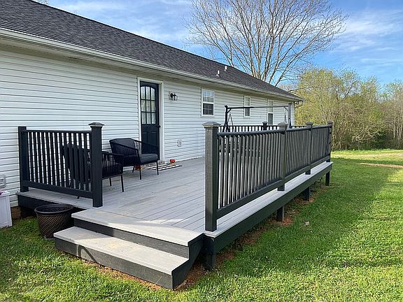 Spacious deck 