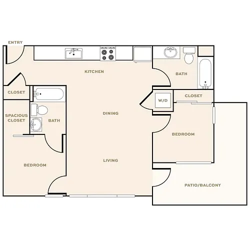 Floor plan The Kapuro