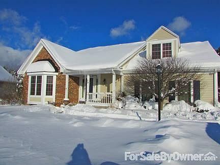 Frontal view of house