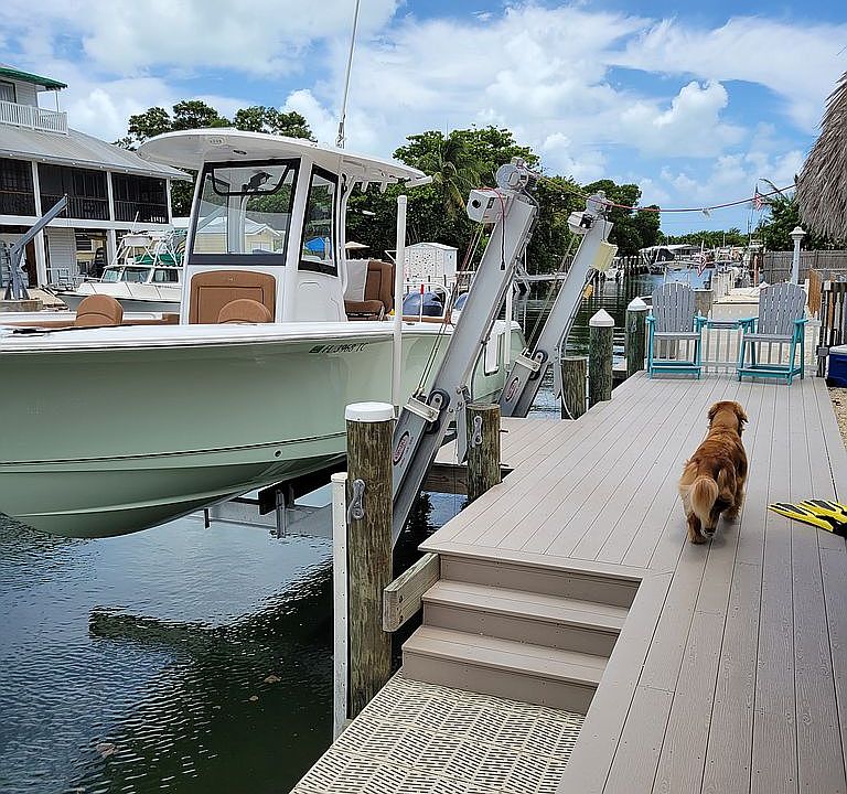 Dock and 7500lb. lift