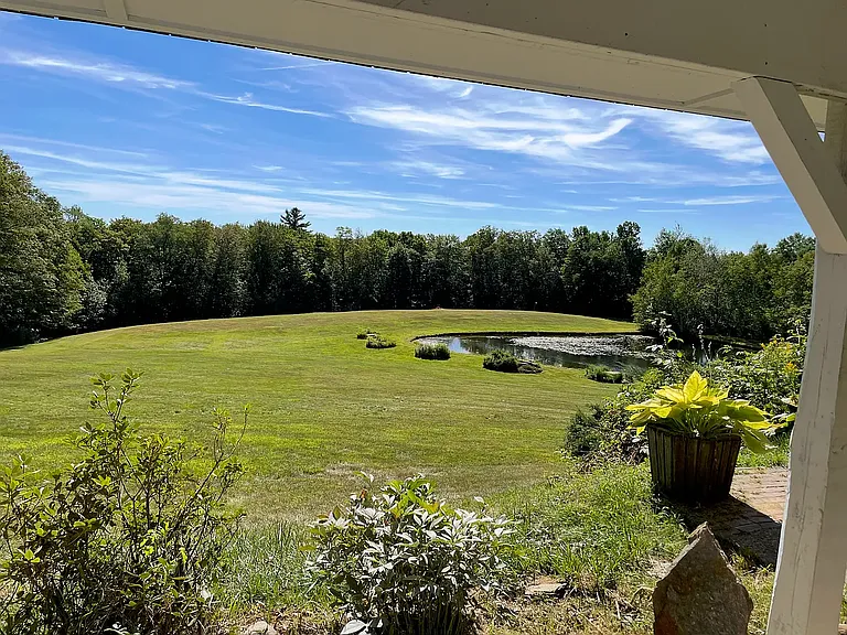View from patio