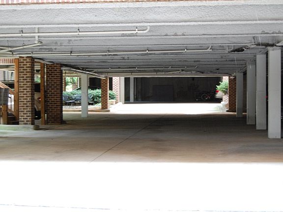 Parking under the building