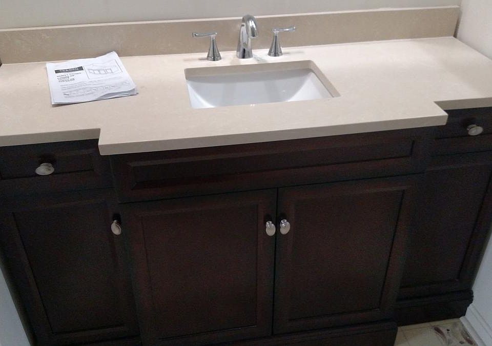 New Vanity in Master Bath