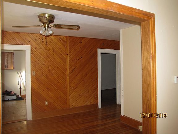 standing in living room viewing the dining room, you can also see the kitchen and the one door way you see is the biggest bedroom