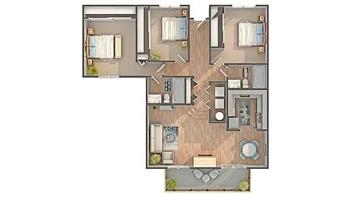 Floor plan Hemlock