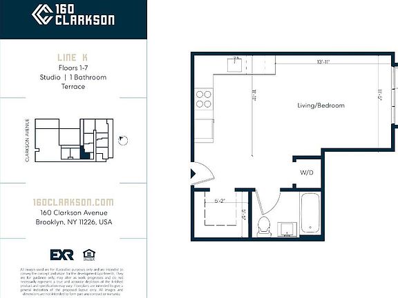 2nd image of 160 Clarkson Ave APT 5K