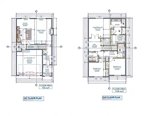 Floor plan 3/2.5 1816 sqft
