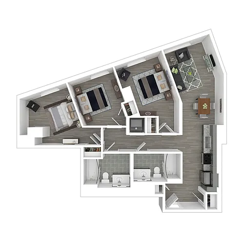 Floor plan The Anchor (C5)