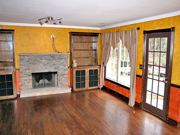 Cozy up to this fireplace