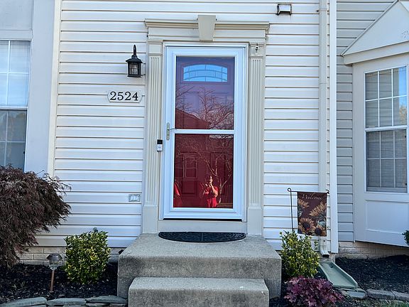 New front door and storm door. Motion sensor light and ring camera