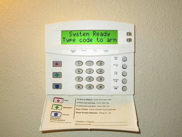 Hardwire alarm system all doors and windows.