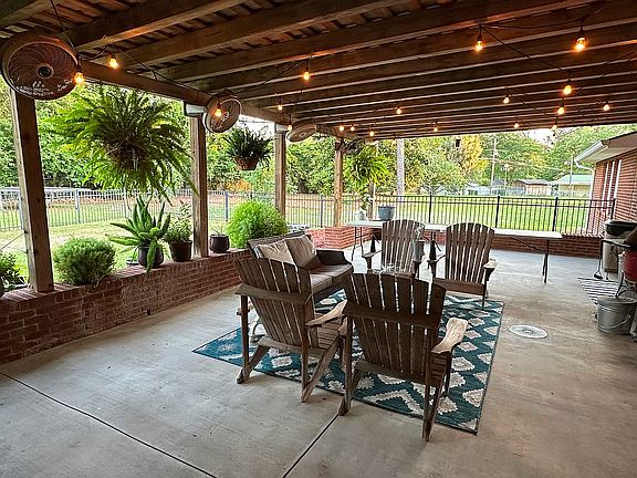 Covered patio