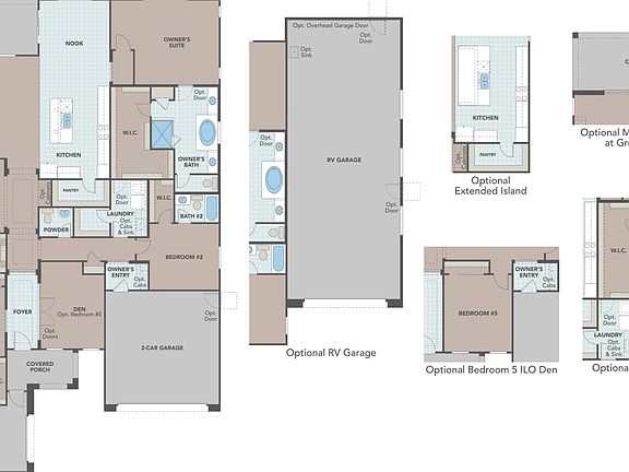 Discover luxury residential design with elegant architecture in this single-family home s floor plan