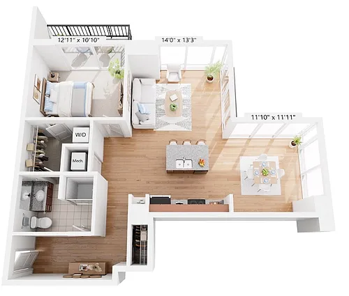 Floor plan A11