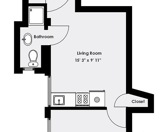 2nd image of 520 E 79th St APT 5b