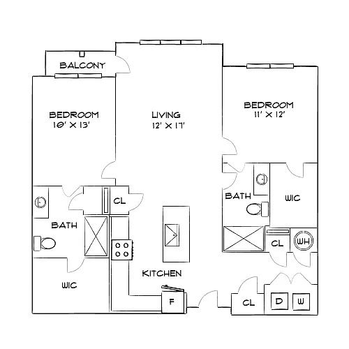 Floor plan Design 2A