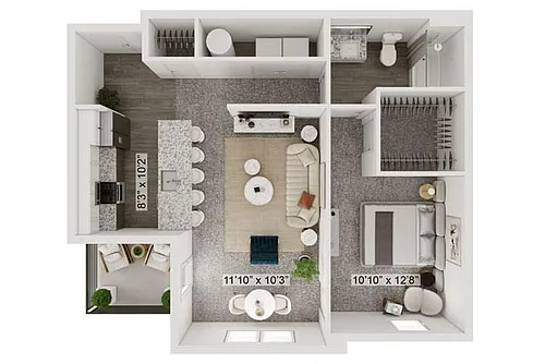 Floor plan The Marker