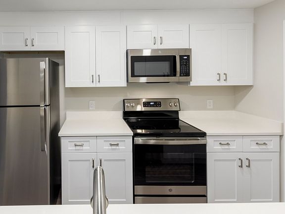 Select homes have upgraded kitchen's and baths