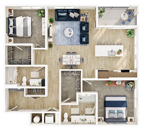 Floor plan B2