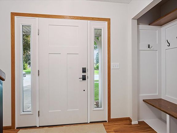 New front door and custom locker system