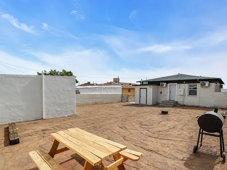 Exterior with Picnic Table and BBQ Grill