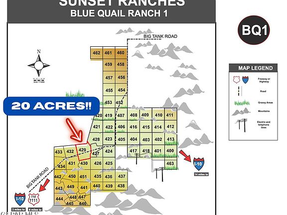 2nd image of Pn 67188 Sunset Ranches 429 Lot 8