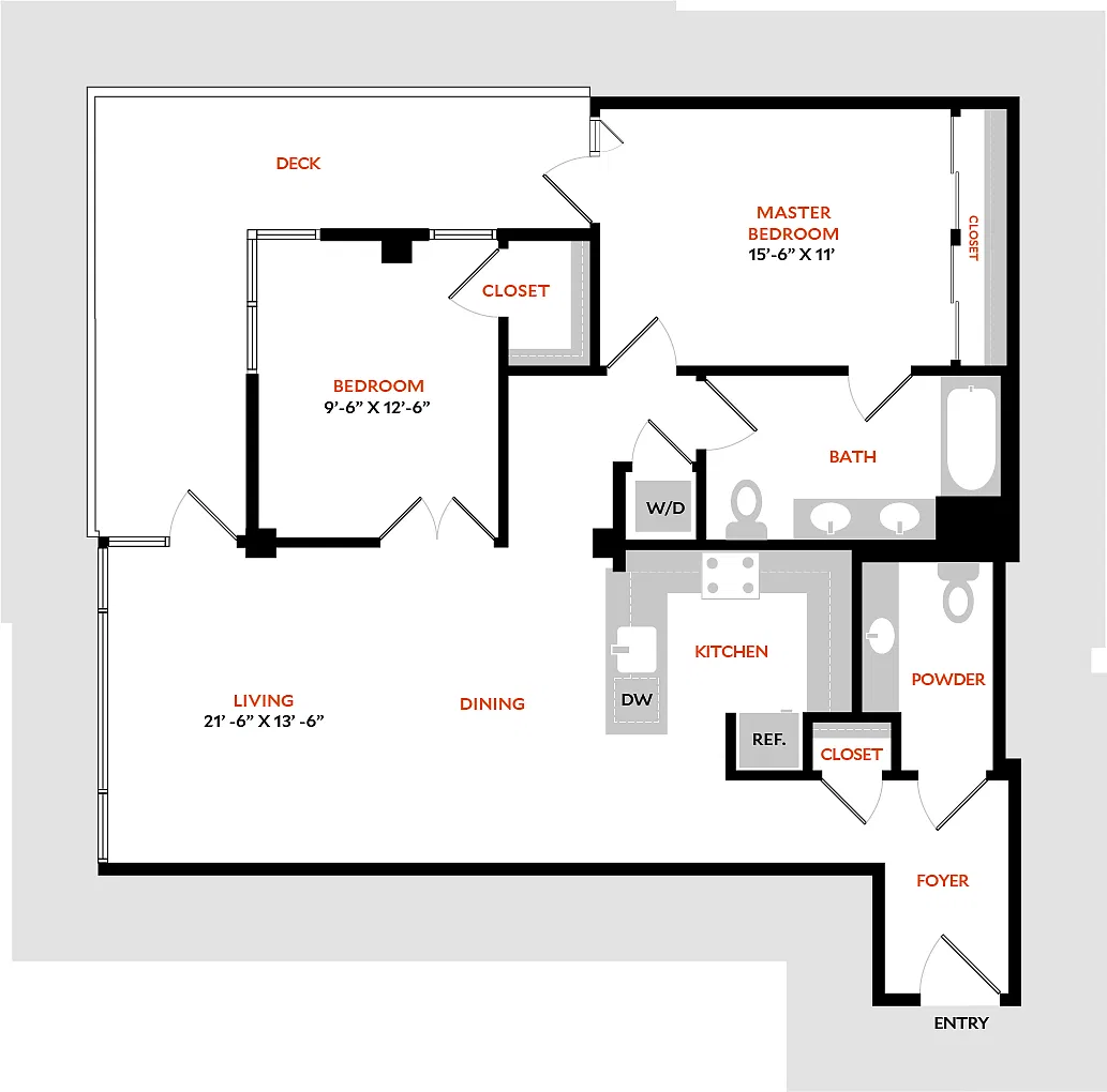 Floor plan Plan 2A