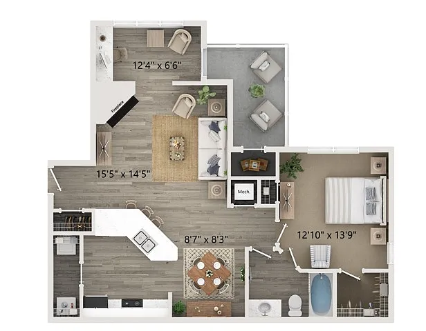 Floor plan A2