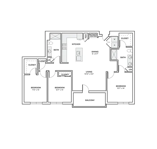 Floor plan C01