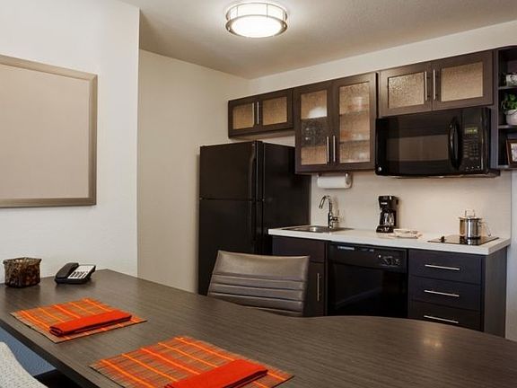 One bedroom Queen Suite kitchen