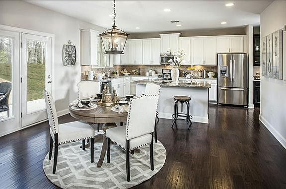 open, flowing floorplan