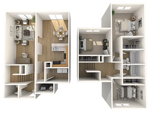 Floor plan 3T2
