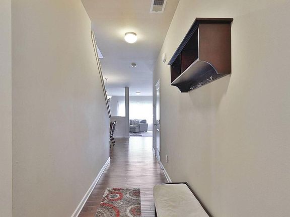 View after opening main front door.