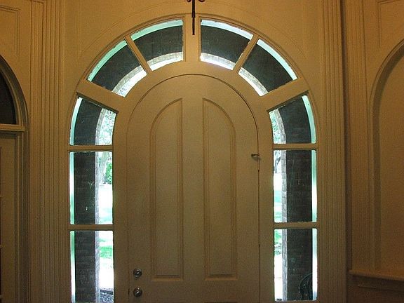 Beautiful arched main entrance