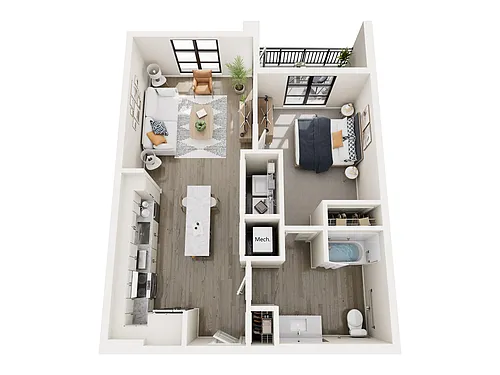 Floor plan A3-HC