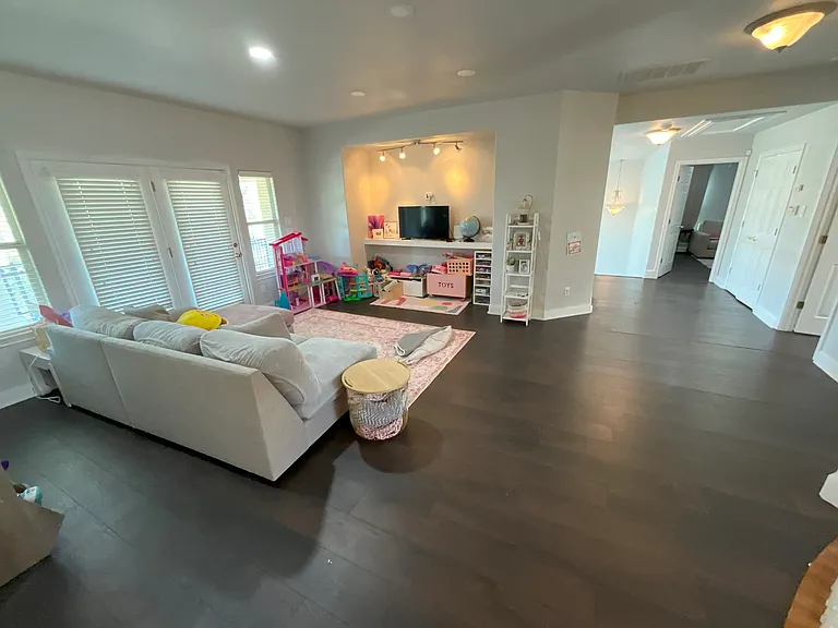 upstairs extended living room