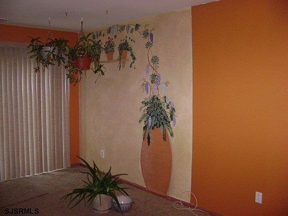 section of living room