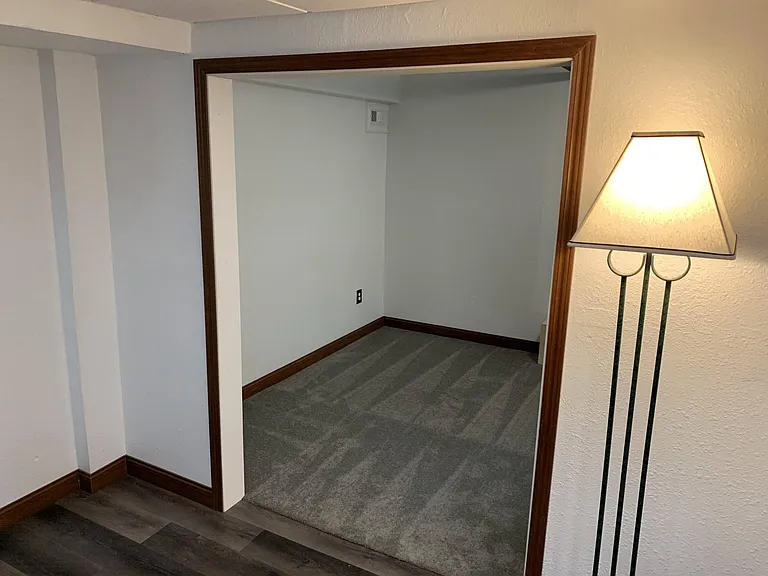 Bedroom with New carpet
