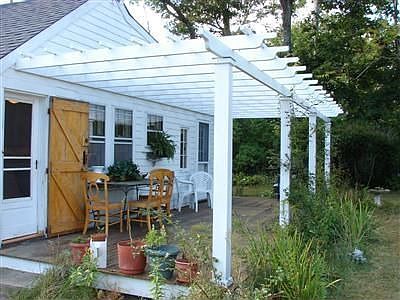 Rear Deck with Pergola