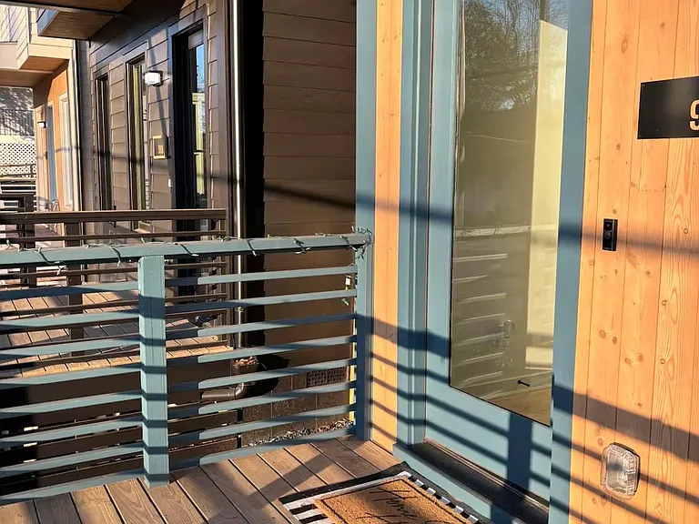 Huge front door