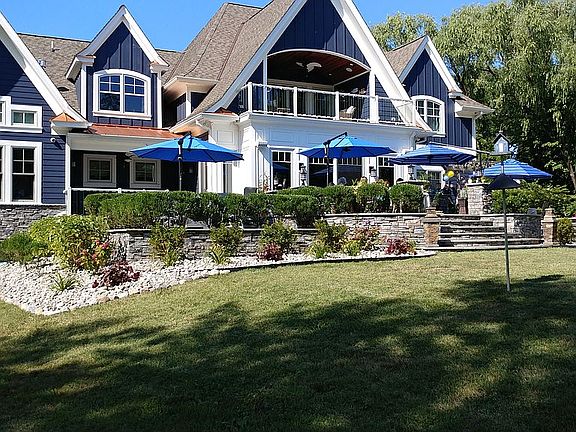 Waterfront house