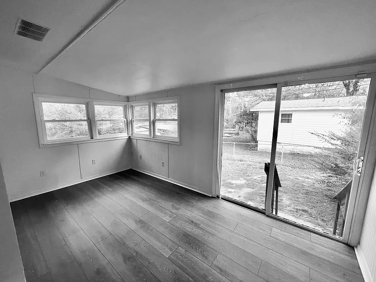 Side room off of the family room with backyard access